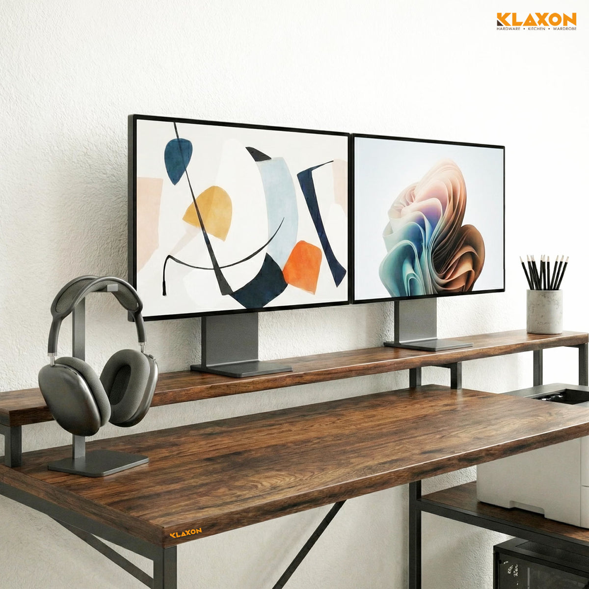 KLAXON Tek Printer Study & Computer Table – DIY