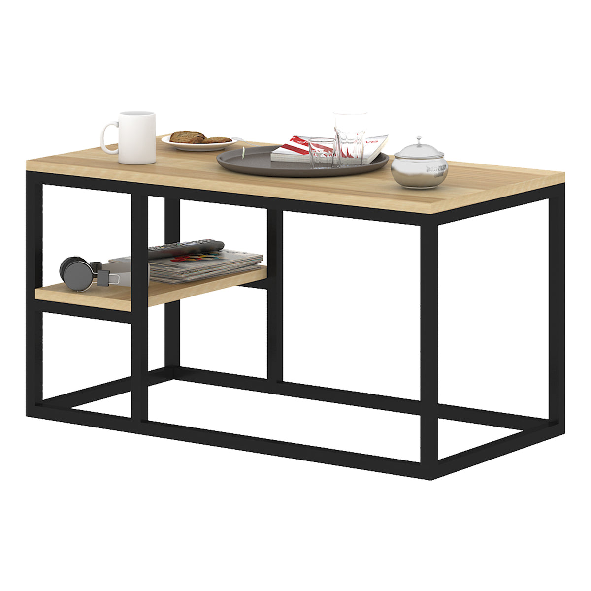KLAXON Noah Coffee Table – Asian Walnut