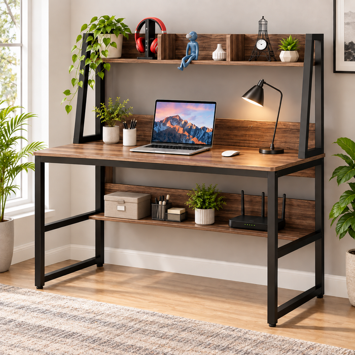 KLAXON L-Shaped Study & Computer Table – TBS Tower