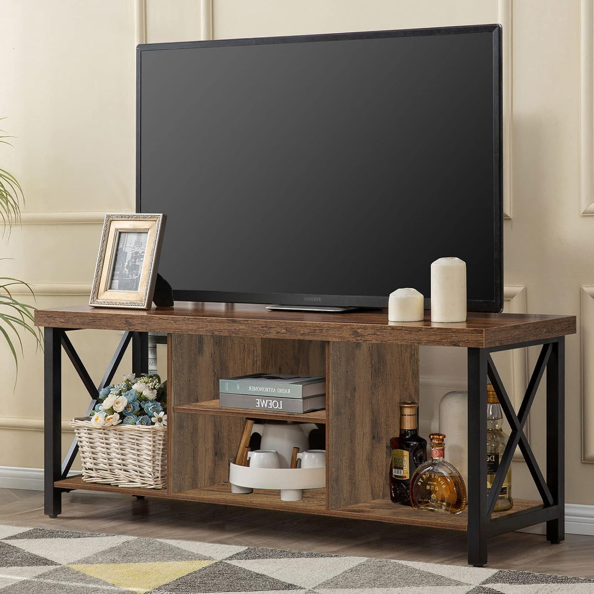 KLAXON Orin Wall-Mounted TV Unit – Forest Dark