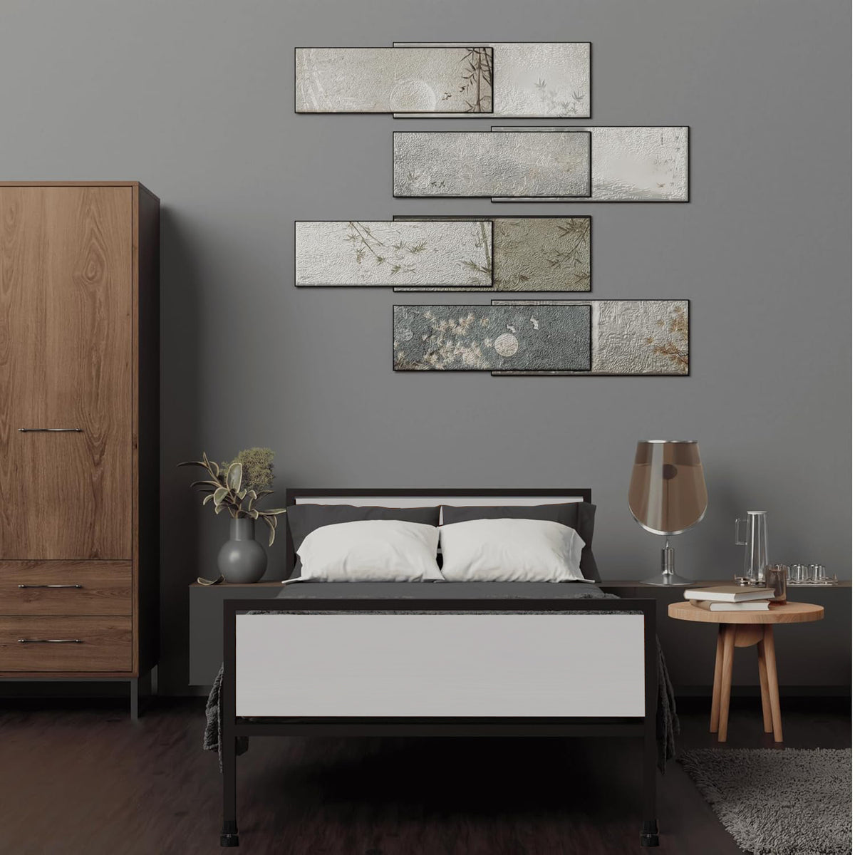 KLAXON Single Metal Bed – 90 × 200 cm