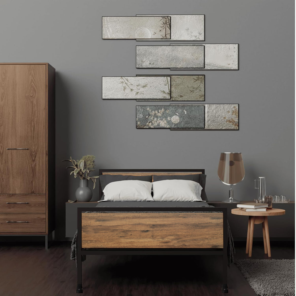 KLAXON Single Metal Bed – 90 × 200 cm