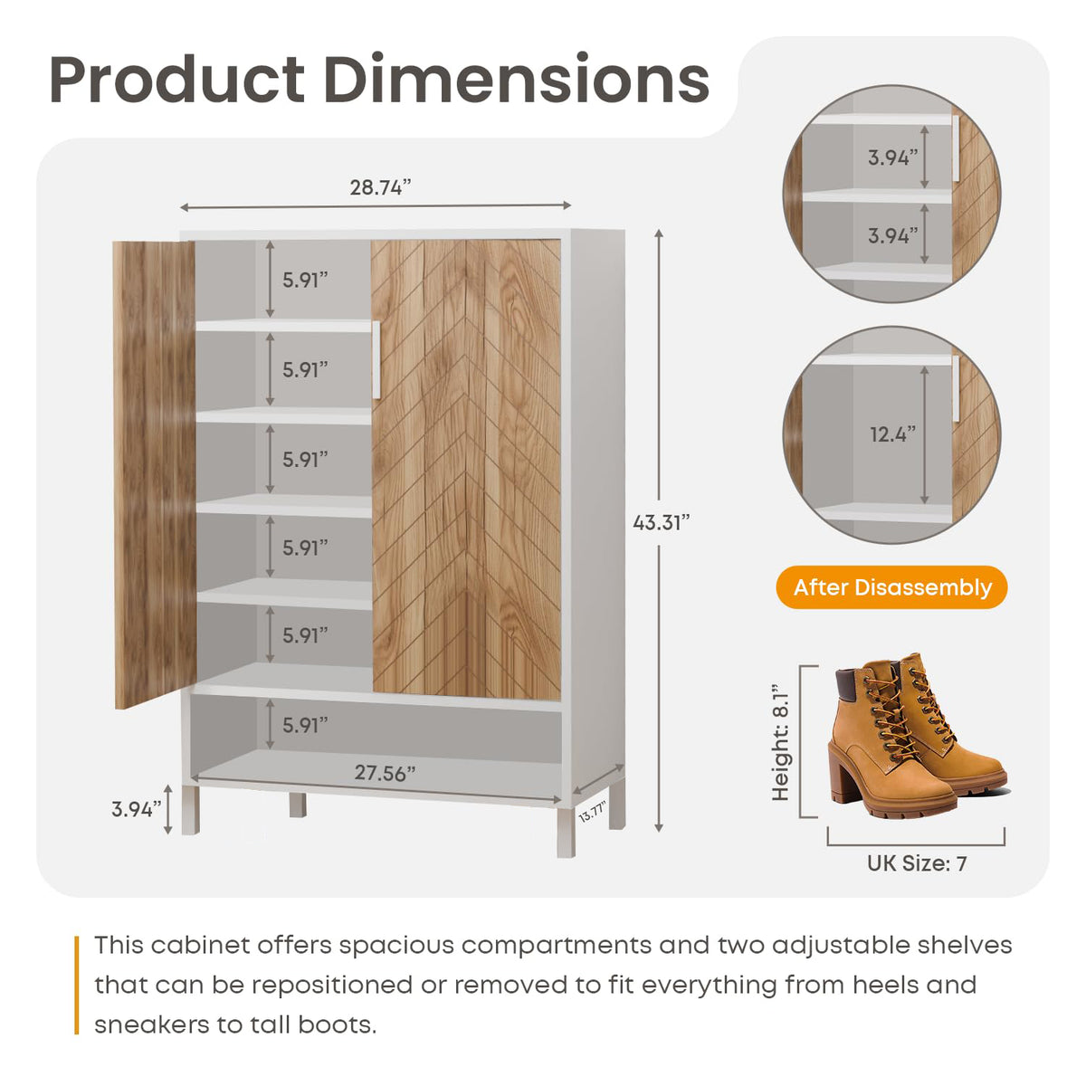 KLAXON Premium Shoe Rack