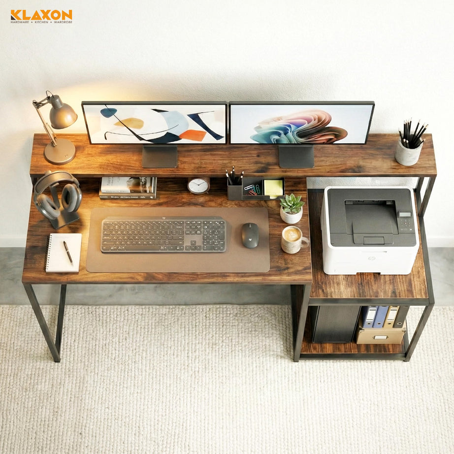 KLAXON Tek Printer Study & Computer Table – DIY