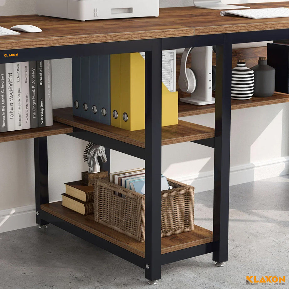 KLAXON Orbit Study Table – Forest Dark