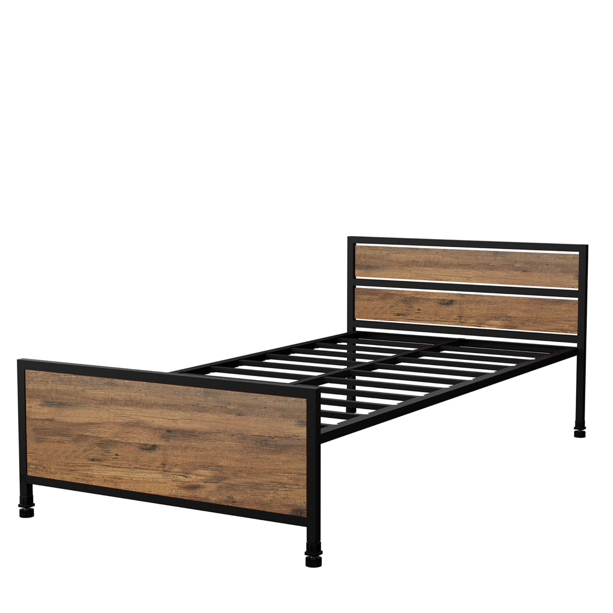 KLAXON Single Metal Bed – 90 × 200 cm