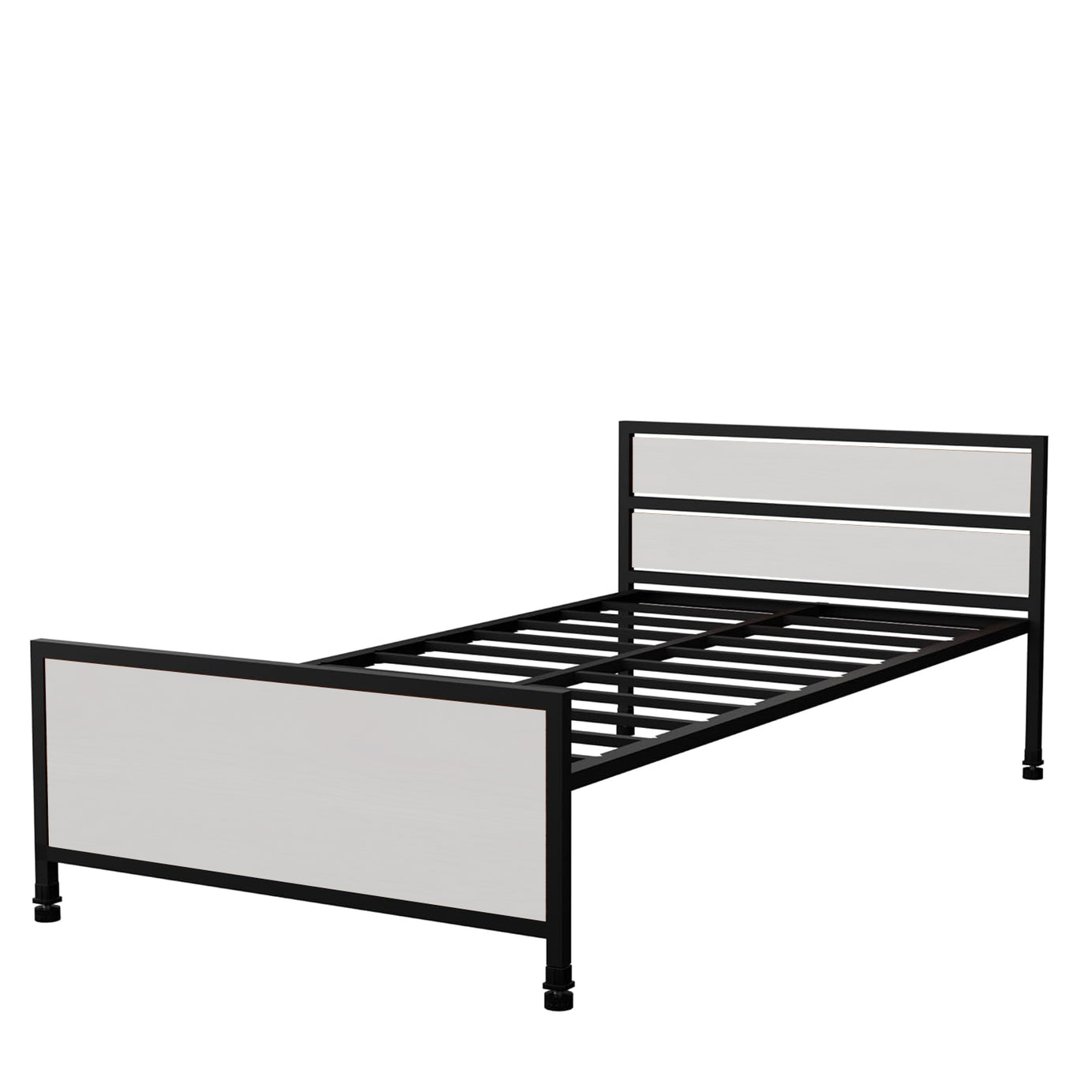 KLAXON Single Metal Bed – 90 × 200 cm