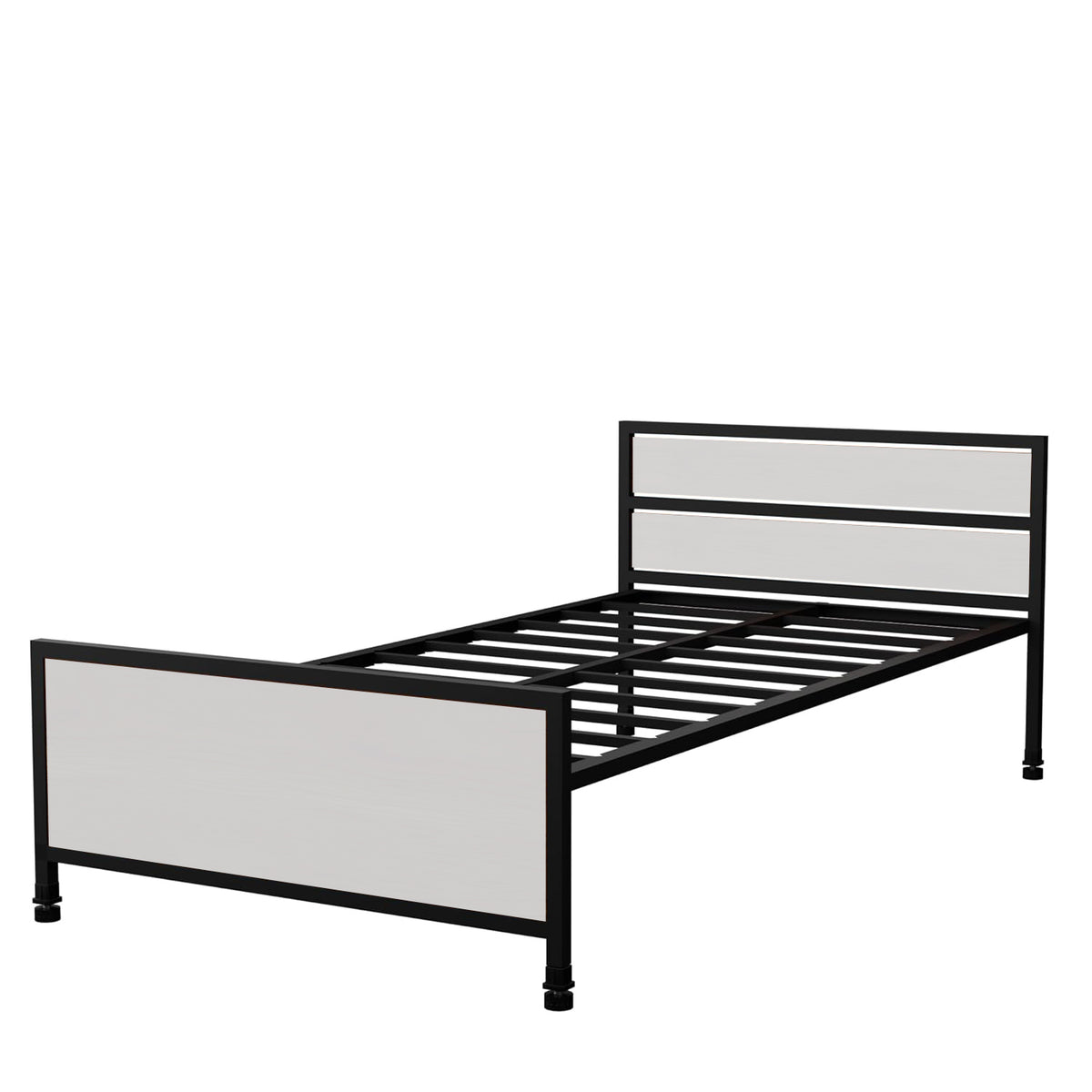 KLAXON Single Metal Bed – 90 × 200 cm
