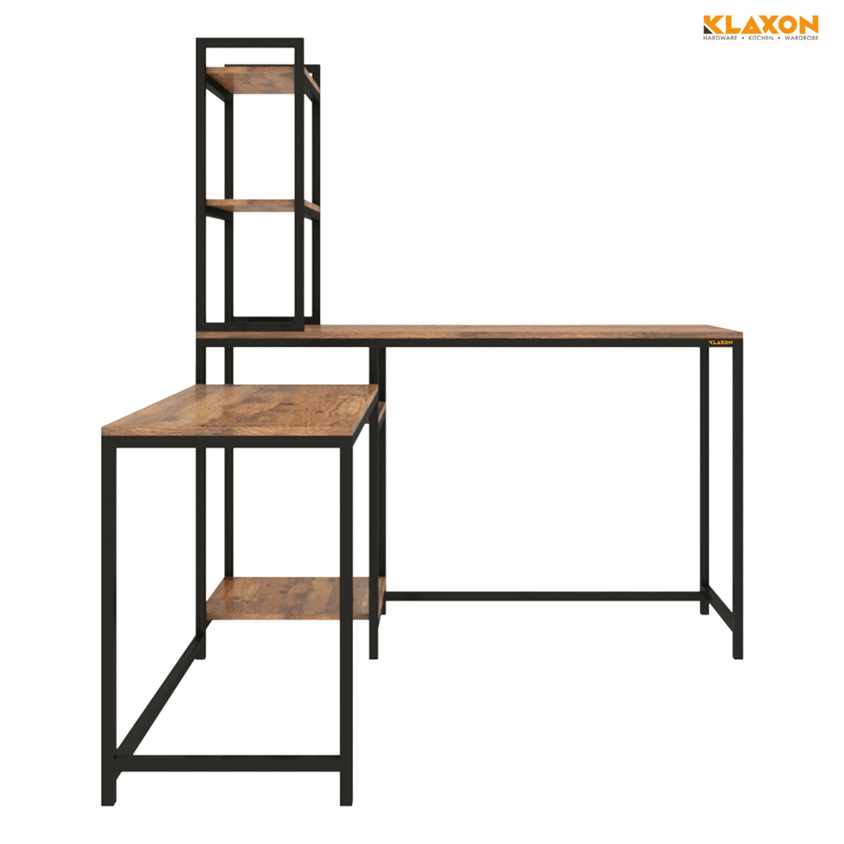 Klaxon Office Table for Home | Workstation Table Desk (FD - Modern DIY)